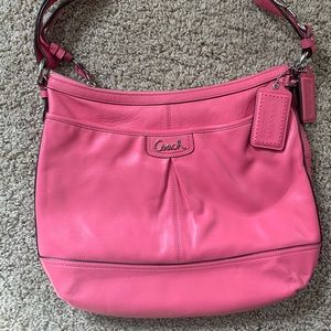 COACH Leather Shoulder Bag